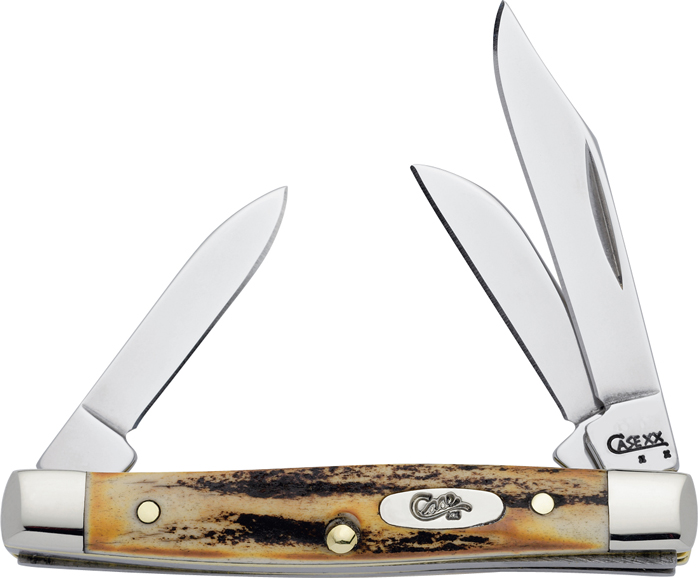 Case Cutlery SM Stockman 3BLD Stag Knife 00178