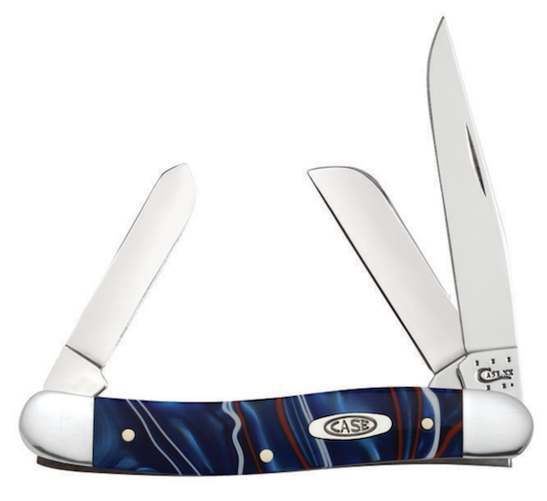Case Cutlery Med Stkmn 3BL 35/8" Patriotic Knife 11201