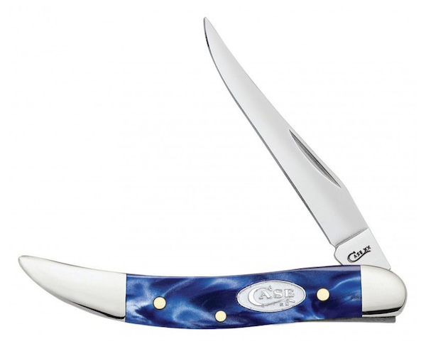Case Cutlery S TXS TPK 3" 1BL Blue Pearl Knife 23437