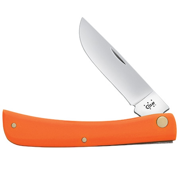 Case Cutlery Sod Buster Jr 1BL 3.625" Orange Knife