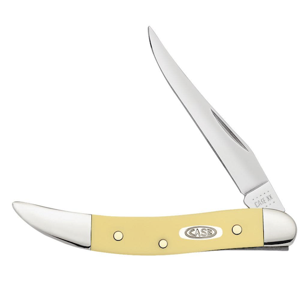 Case Cutlery 81095 S TXS TPK 3" Yellow Stainless Steel Blade