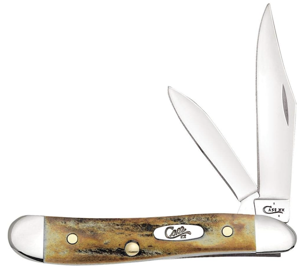 Case Genuine Stag Peanut Knife