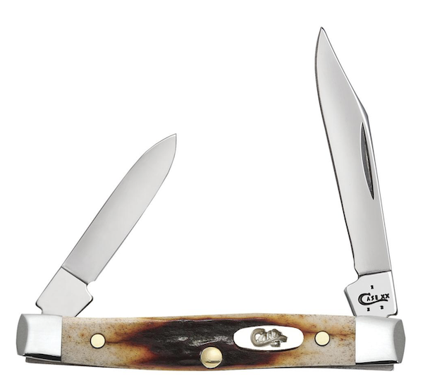 Case Small Pen 2-Blade 2 5/8" Red Stag