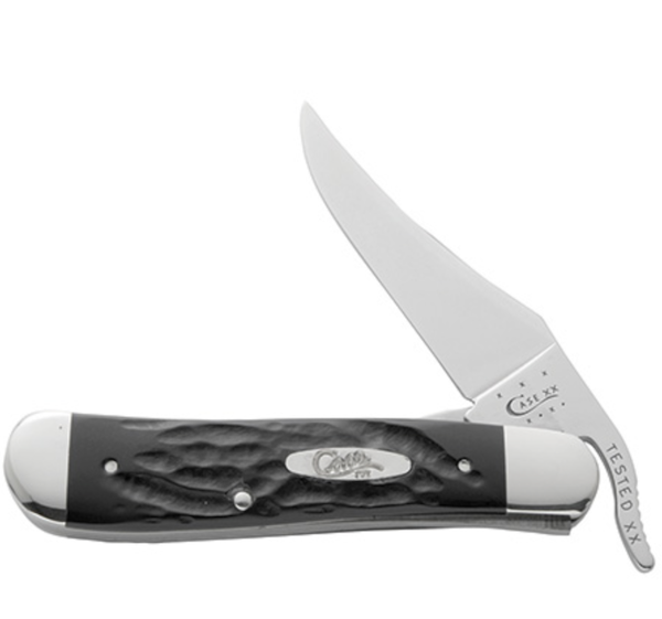Case Russlck 1-Blade 4 1/8" Rough Black