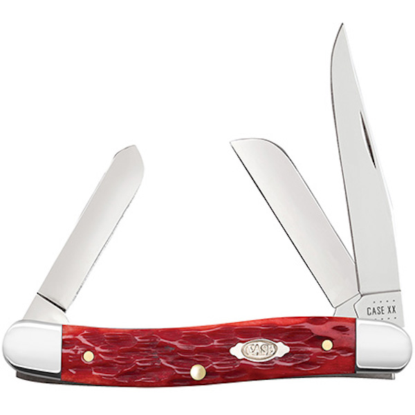 Case MD Stkman 35/8" 3-Blade Pocket Knife