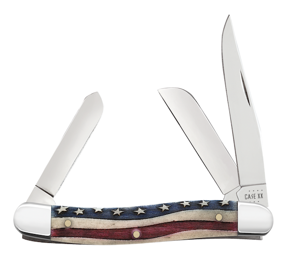 Case Cutlery Stakman 3-Blade 3-5/8" Star Spangle