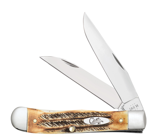 Case Trapper 4 1/8" 2-Blade 6.5 Bone Stag
