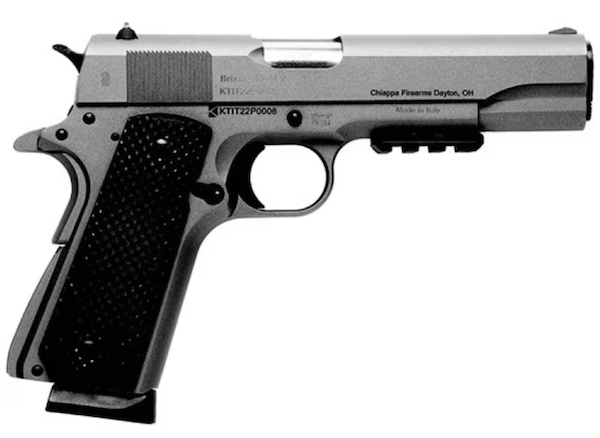 Chiappa 440.179 1911 Field Grade Gray 5" 45ACP Dovetail G10