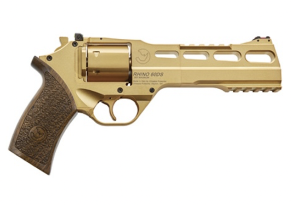 Chiappa Rhino 60DS 357 Gold 6-Inch 6-Round - Model 340.225 by Chiappa Firearms USA Ltd