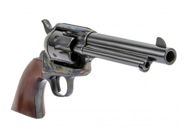 Cimarron Mod P BP Frame 4.75" 357Mag Walnut/CH/Blue - Cimarron - .357 MAG/.38 SPECIAL