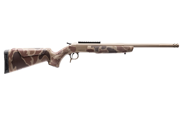 CVA Scout TD 350 Legend 20" FDE/Duck Camo Synthetic