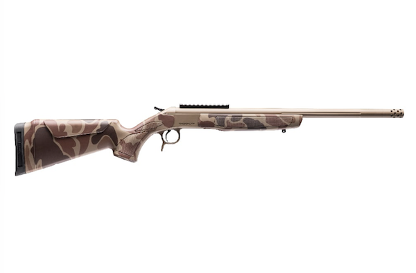 CVA Scout TD Takedown Rifle FDE/Duck Camo