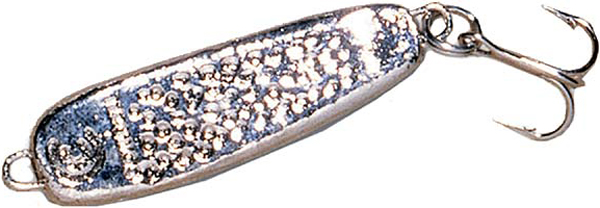 Cordell CC Spoon Hammered Nickel Spoon 1.5 in (3/8) 2-Pack