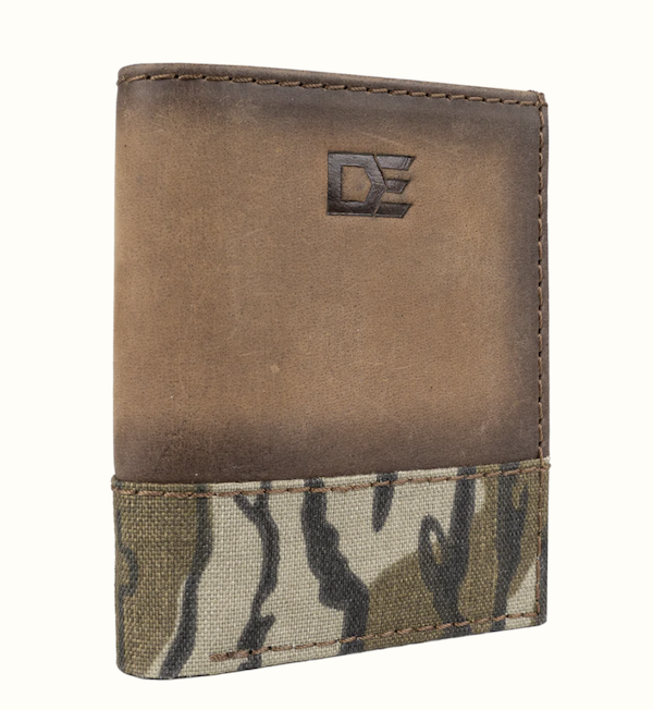 DE TRI FOLD WALLET LEATHER/CAMO                             - Desert Eagle