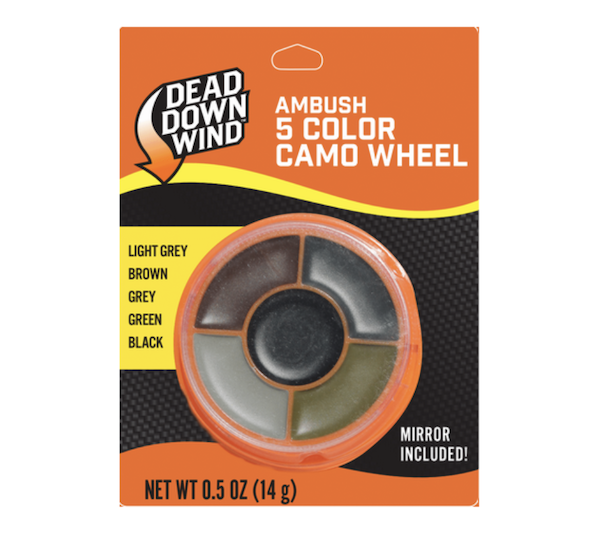 Dead Down Wind Camo Wheel 5 Color Face Paint - Dead Down Wind for sale at TheGunDock