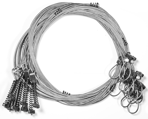 Duke Traps AC32 #2 Snare Trap Coyote Eliminator, Bag of 12