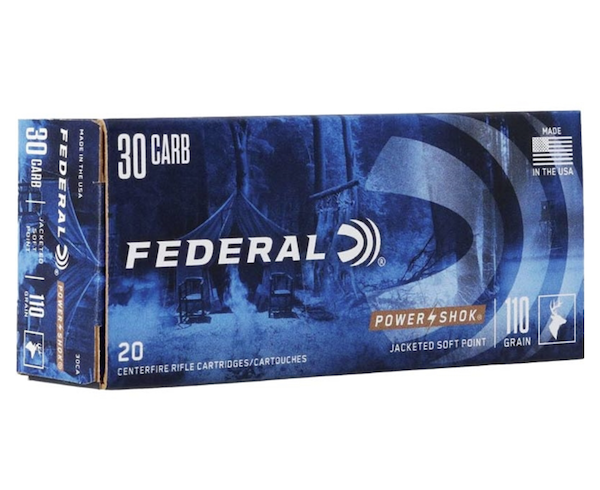Federal Power-Shok .30 Carbine 110gr Soft Point