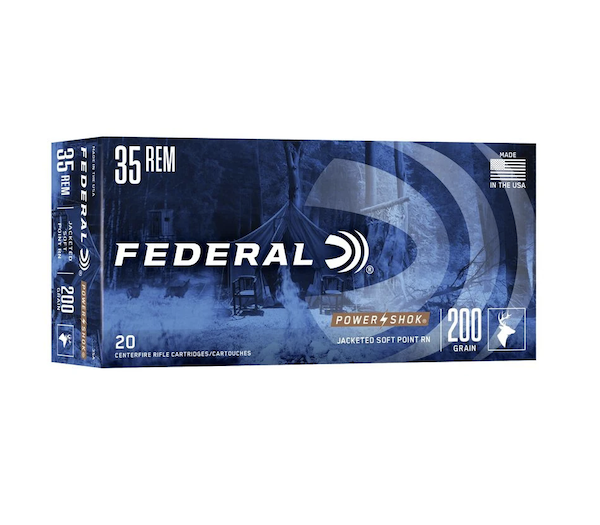 Federal Power-Shok .35 Remington 200 Grain Soft Point (20 Rounds)