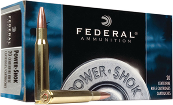 Federal 65CRDB Power-Shok 6.5 Creedmoor 140gr JSP Ammo 20/Box