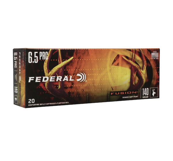 Federal Fusion 6.5 PRC 140gr Soft Point Rifle Ammunition (20 Rounds)