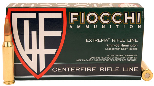 Fiocchi 7mm-08 Remington Hyperformance 139 Grain Hornady SST 20 Round Box