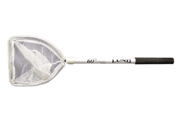 Frabill 3241 Baitwell Net 8"x9" D Hoop with 18" Fixed PVC Handle - Frabill