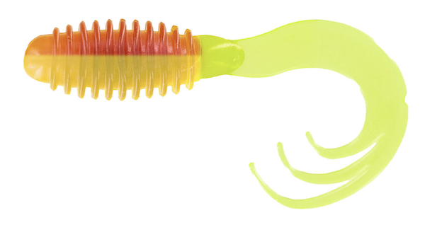 BB 2" RING TRIPLE TIP GRUB YELLOW JACKET 10 PK             