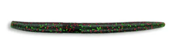 5" SENKO WATERMELON W/ RED & GREEN FLAKE (10 PACK)         