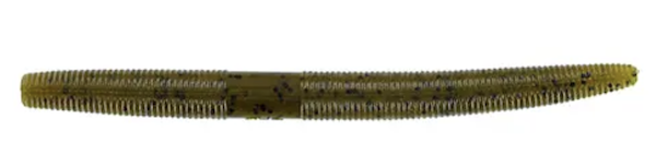 4" SENKO GREEN PUMPKIN W/ LARGE BLACK FLAKE (10 PACK)       - GSM Outdoors