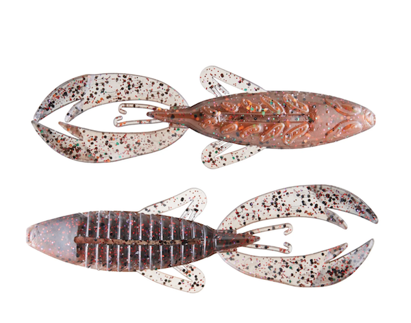 4" ROJAS FIGHTING FROG / BIG TX PURPLE FLAKE (7 PACK)      