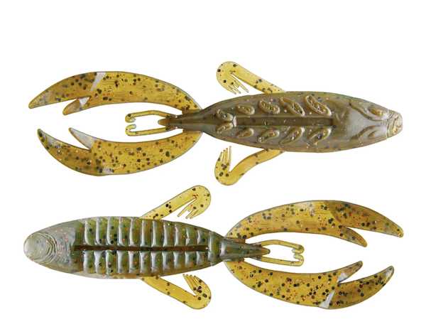 4" ROJAS FIGHTING FROG / GRN PMKN/WTRMLN RED FLAKE LAM 7PK 