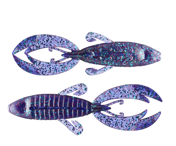 4" ROJAS FIGHTING FROG / JUNEBUG RED FLAKE (7 PACK)        