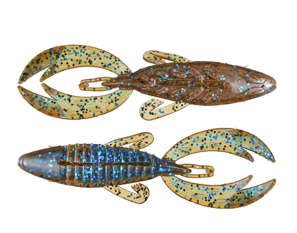 4" ROJAS FIGHTING FROG / OKEECHOBEE CRAW (7 PACK)          