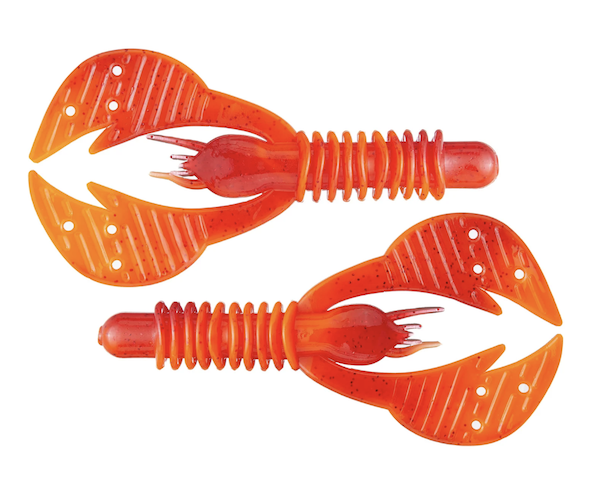 3.75" KAMIKAZE CRAW / FLAMETHROWER (6 PACK)                