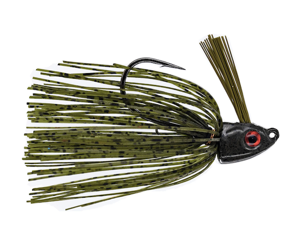 Real DEAL DEFLECTION SWIMJIG 3/8 OZ. / GREEN PUMPKIN       