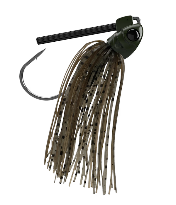 BRUSH PANDA (HEAVY COVER SWIM JIG) 1/4 OZ. / GREEN PUMPKIN 