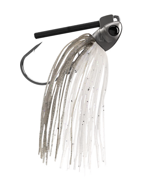 BRUSH PANDA HEAVY COVER SWIM JIG 1/2OZ. / TRANSLUSCENT SHAD