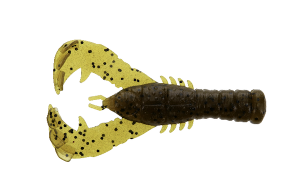 3" YAMA CRAW / GREEN PUMPKIN/BLACK FLAKE (8 PACK)          