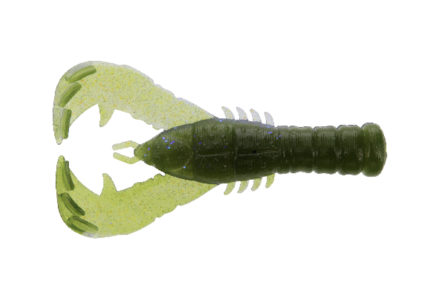 3" YAMA CRAW / WATERMELON MOONDUST (8 PACK)                