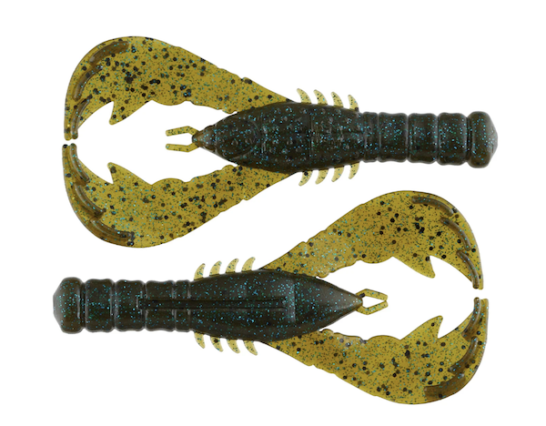 4" YAMA CRAW / GREEN PUMPKN BLUE (6 PACK)                  