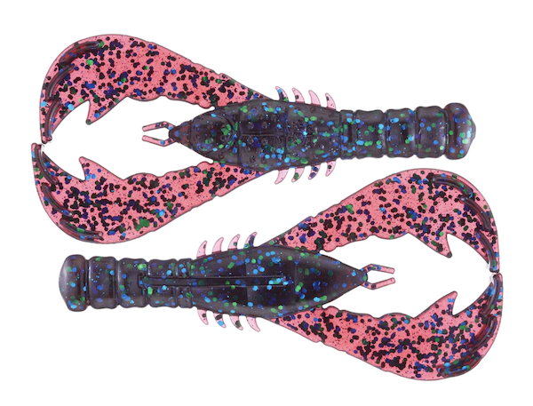 4" YAMA CRAW / PLUM APPLE (6 PACK)                         