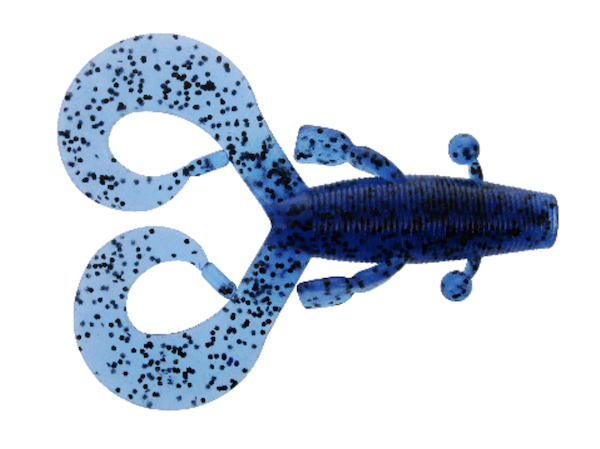 3.75" COWBOY / BLUE W/ LARGE BLACK FLAKE (7 PACK)          
