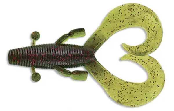 3.75" COWBOY GRN PMKN W/ RED FLK W/ FADING WTM LAM (7 PACK)