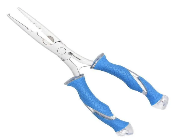 GSM Cuda CUD-18112-002 8" SS Plier Titanium Bonded Ring Splitter