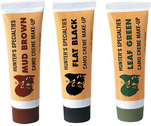 Hunters Specialties Woodland Camo Creme Face Paint Tube Kit