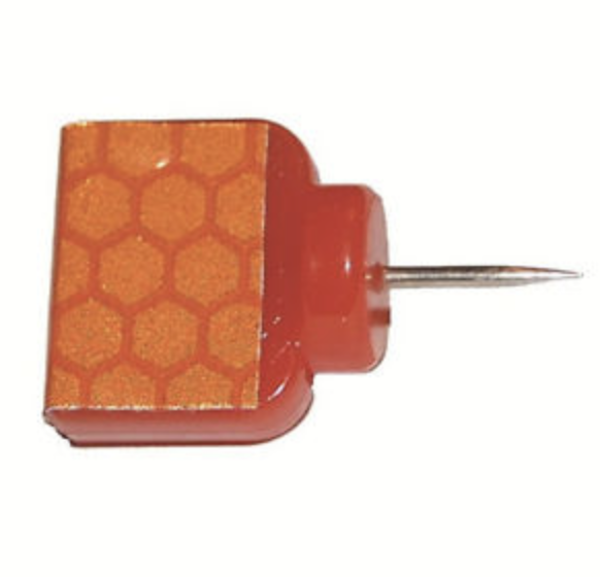 HME REFLECTIVE WING TACK (25 PACK) ORNG                    