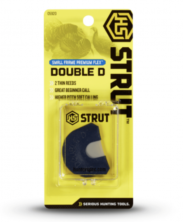 Hunters Specialties Strut Turkey Call Diaphragm Prem Flex Double D 05920