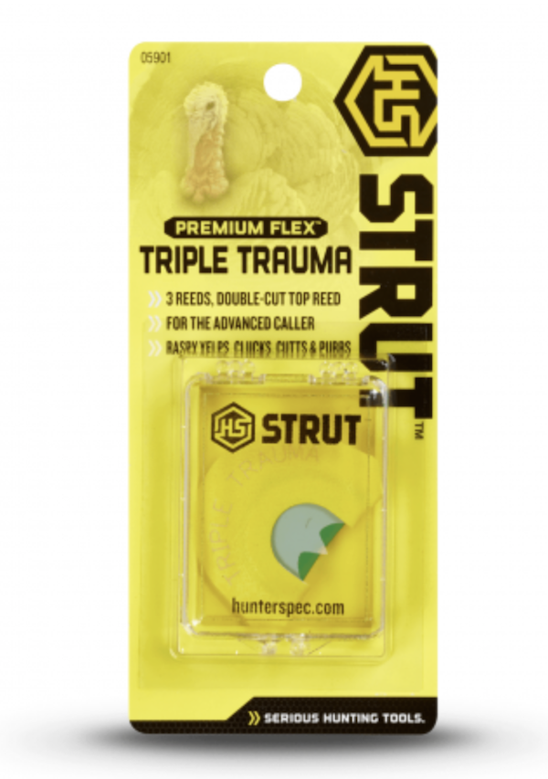 Hunters Specialties Premium Flex Triple Trauma Turkey Call