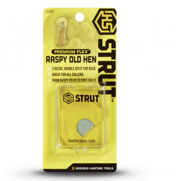 Hunters Specialties HS Strut Raspy Old Hen Diaphragm Turkey Call