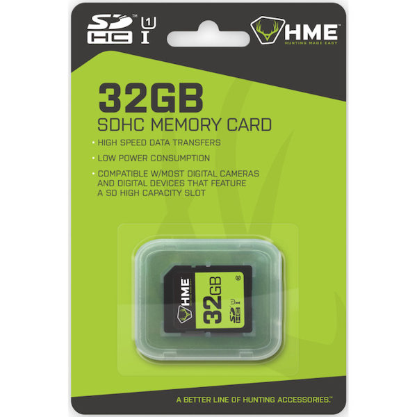 HME HME32GB SD Memory Card 32GB - GSM Outdoors